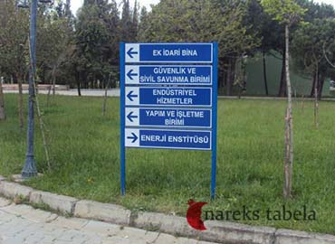 Yönlendirme Tabelası Antalya